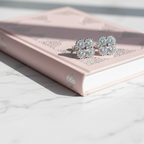 Moissanite Clover Earrings