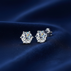 Moissanite Stud Earrings
