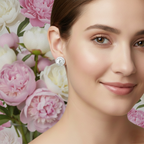 Halo Moissanite Earrings (Adjustable)