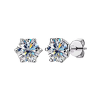 Moissanite Stud Earrings